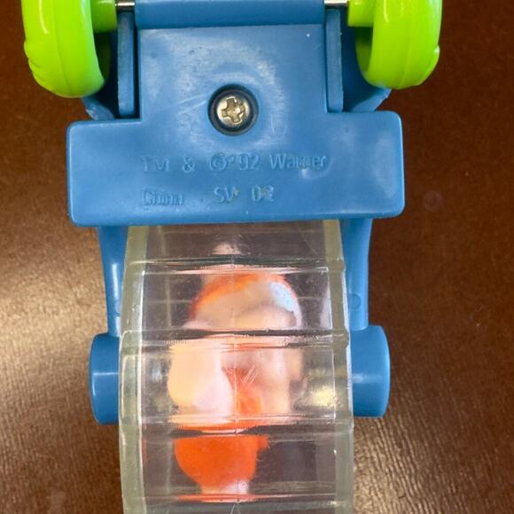 Vintage 1992 Warner Bros. Baby Looney Tunes DAFFY DUCK & PORKY PIG Toy Car - Picture 5 of 6